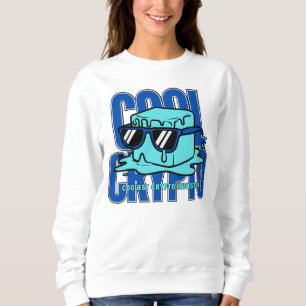 Cool Crypto™ Chill Vibes for Crypto Investors Sweatshirt