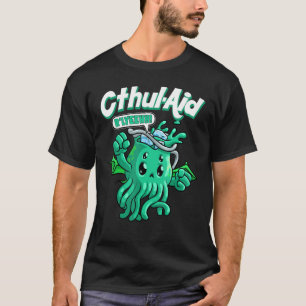 Cool Cthulhu Aid Funny Cthulhu R'lyeehh Cute Meme T-Shirt