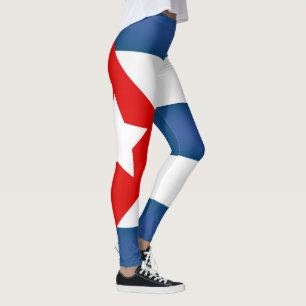 Cool Cuba Flag Fashion Leggings