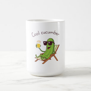 Cool Cucumber Coffee Mug