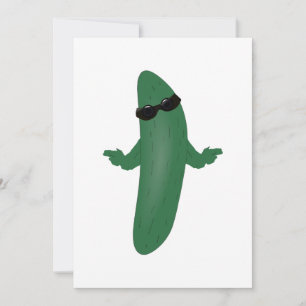Cool Cucumber Invitation