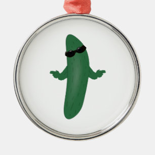 Cool Cucumber Metal Tree Decoration