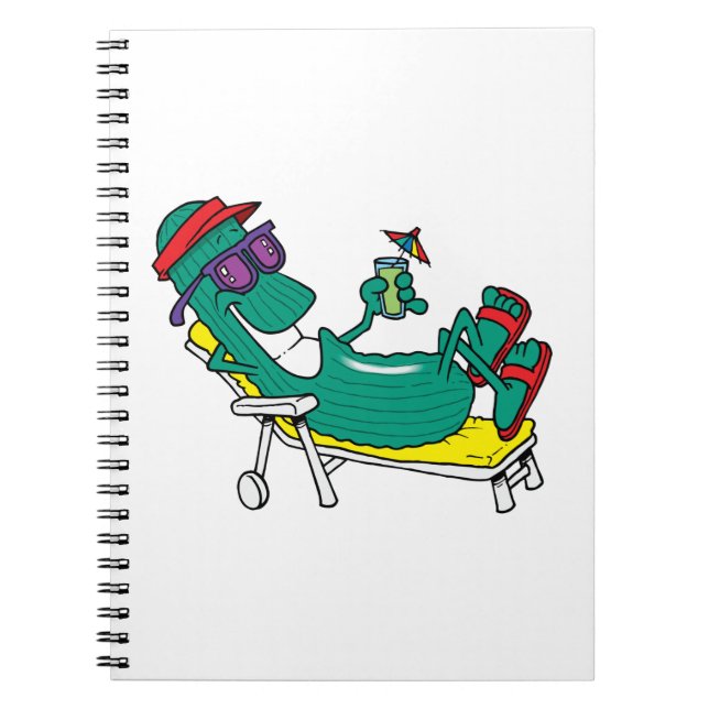 Cool Cucumber Notebook (Front)