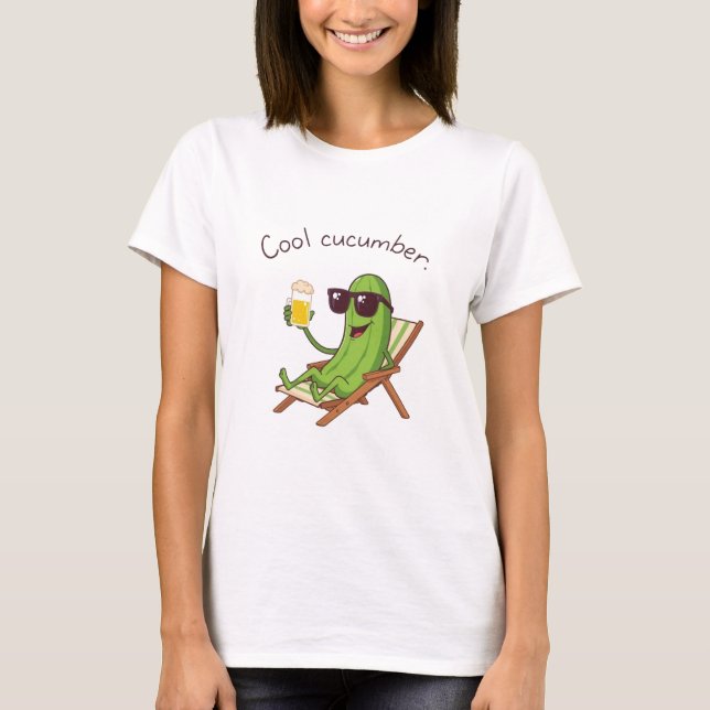Cool Cucumber T-Shirt (Front)
