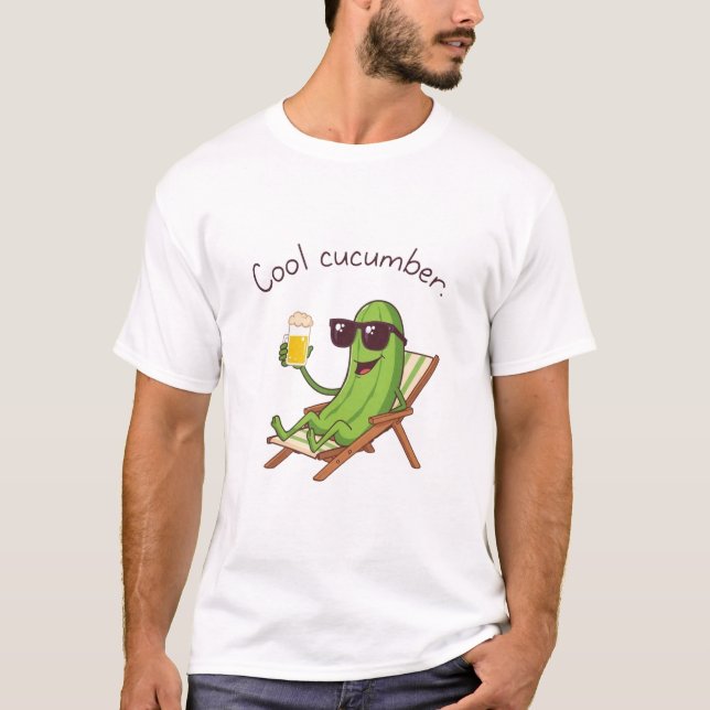 Cool Cucumber T-Shirt (Front)