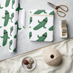 Cool Cucumber Wrapping Paper