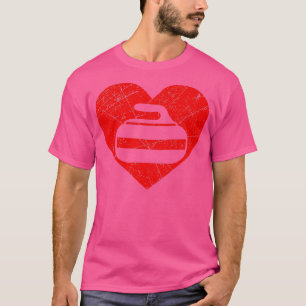 Cool Curling Lover Gift Design T-Shirt