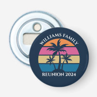 Cool Custom Beach Party Blue Palm Trees
