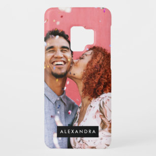 Cool Custom Personal Photo with your Name Case-Mate Samsung Galaxy S9 Case