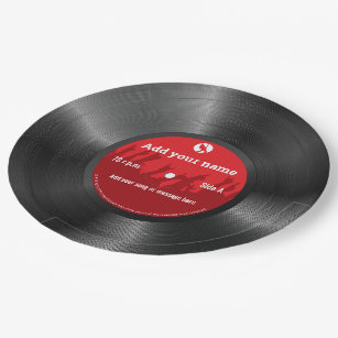 Record paper plates on sale