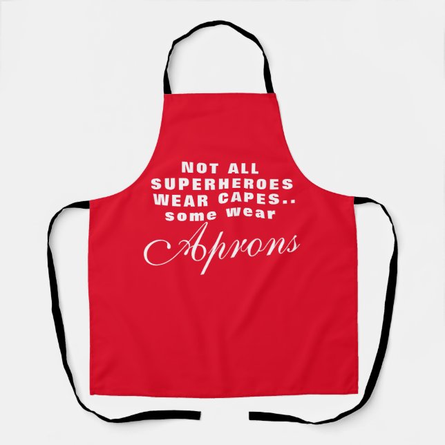 Cool Custom The Grill Master Mens Womens Apron (Front)