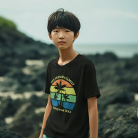 Cool Custom Tropical Beach Trip Palm Trees Kids