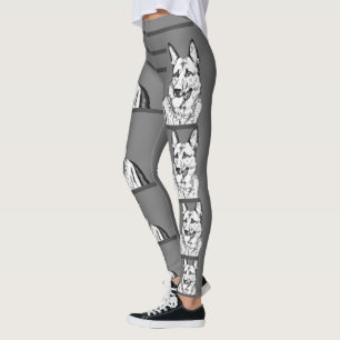 Cool Customisable German Shepherd Leggings