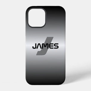 Cool Customisable Name & Monogram iPhone 12 Case