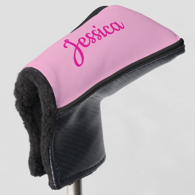 Cool Customisable Text Golf Head Cover (3/4 Front)