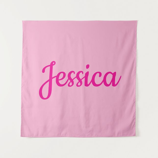 Cool Customisable Text Tapestry (Front)