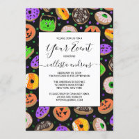 Cool Cute Glitter Confetti Doughnuts Halloween