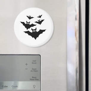 Cool cute Halloween bats magnet