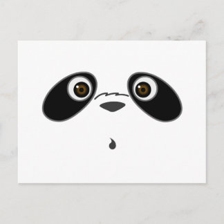 cool cute Panda illustration design by Kanjiz Postcard