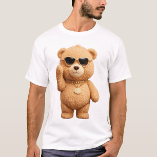 Cool, Cute, Plump Teddy Bear T-Shirt