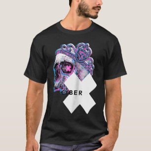 Cool Cyber X Skull Illustration Outfit Graphic Sty T-Shirt