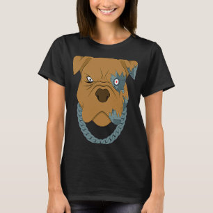 cool cyborg dog android dog robot dog cute T-Shirt