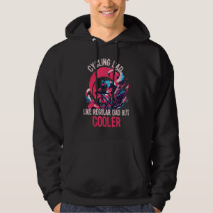 Cool Cycling For Dad Men Bicycling Bikers Bicycle Hoodie