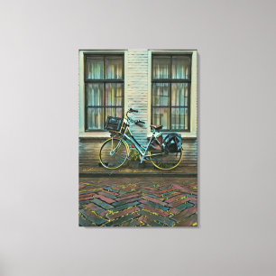 Cool cyclist gifts canvas print