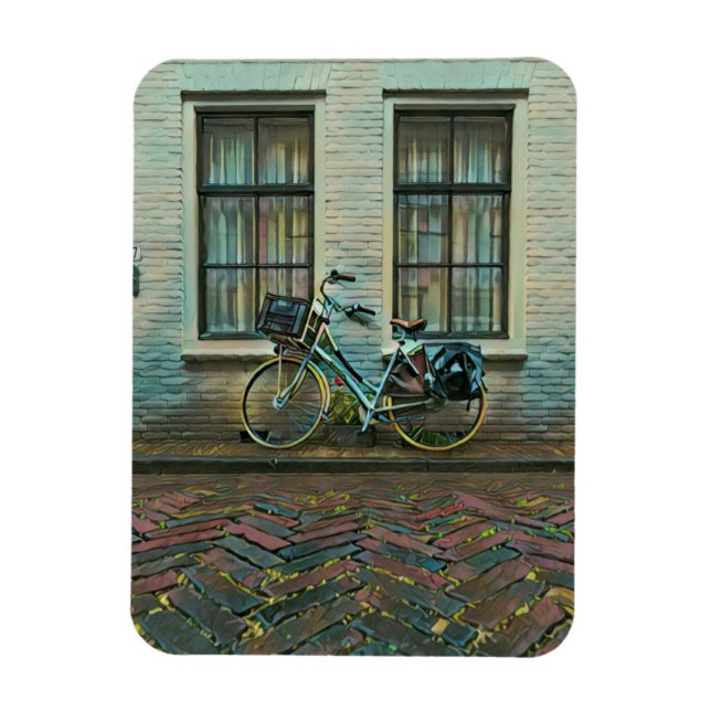 Cool cyclist gifts magnet (Vertical)