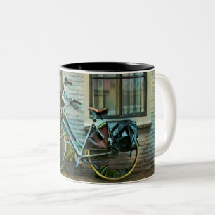 Cool cyclist gifts Two-Tone coffee mug
