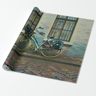 Cool cyclist gifts wrapping paper