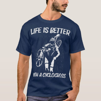 Cool Cyclocross Design For Men Women Bike Race Spo T-Shirt