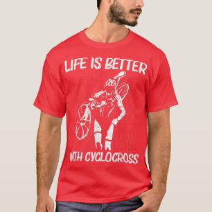 Cool Cyclocross Design For Men Women Bike Race Spo T-Shirt
