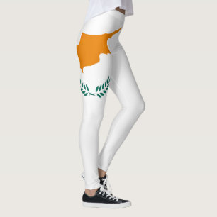 Cool Cyprus Flag Fashion Leggings