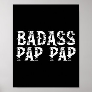 Cool D Pap-pap Funny Grandpa Pappap Poster