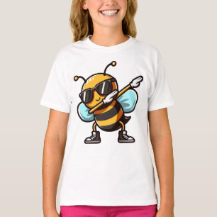 Cool Dabbing Bee Kawaii T-Shirt