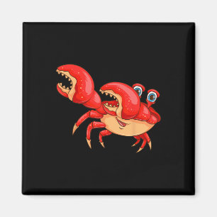Cool Dabbing Crab Funny Dancer Sea Creature Lover  Magnet