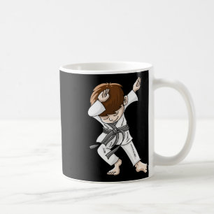 Cool Dabbing Karate Boy Funny Hip-hop Judo Dancing Coffee Mug