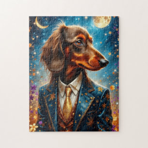 Cool Dachshund Jigsaw Puzzle