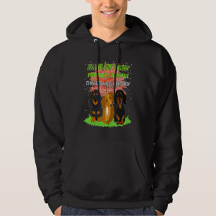 Cool Dachshund Wiener Dog Cute Why I Love Dogs Hoodie