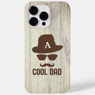 Cool Dad Best DAD Ever moustache dad Monogram Case-Mate iPhone 14 Pro Max Case