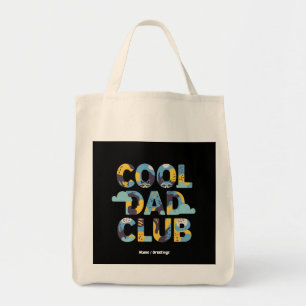 Cool Dad Club Funny Father's Day Birthday Gift Tote Bag