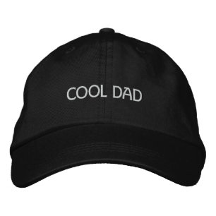 COOL DAD Customisable Text and Colours Embroidered Hat