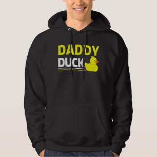 Cool Dad Daddy Duck Father's Day Rubber Duckling Hoodie