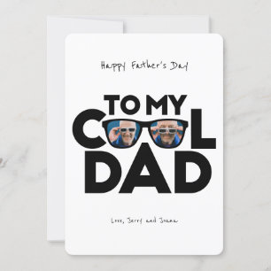 Cool Dad   Father's Day Holiday Card