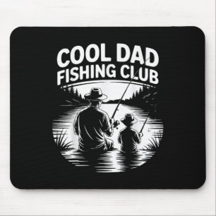 Cool Dad Fishing Club Father’s Day Lake Life Tee  Mouse Mat