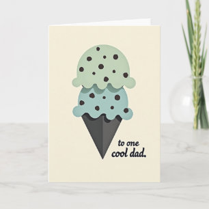Cool Dad Frozen Scoops Card