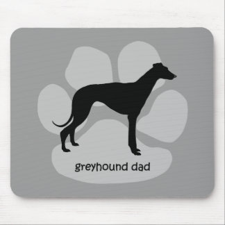 Cool dad greyhound mouse mat