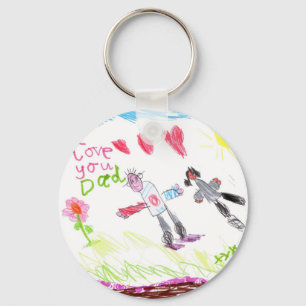 Cool Dad Key Ring