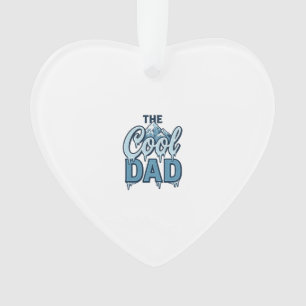 Cool Dad Mountain Vintage Graphic Design_1 Ornament